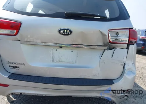 2016 Kia Sedona L from USA, damaged, VIN KNDMA5C18G6150350